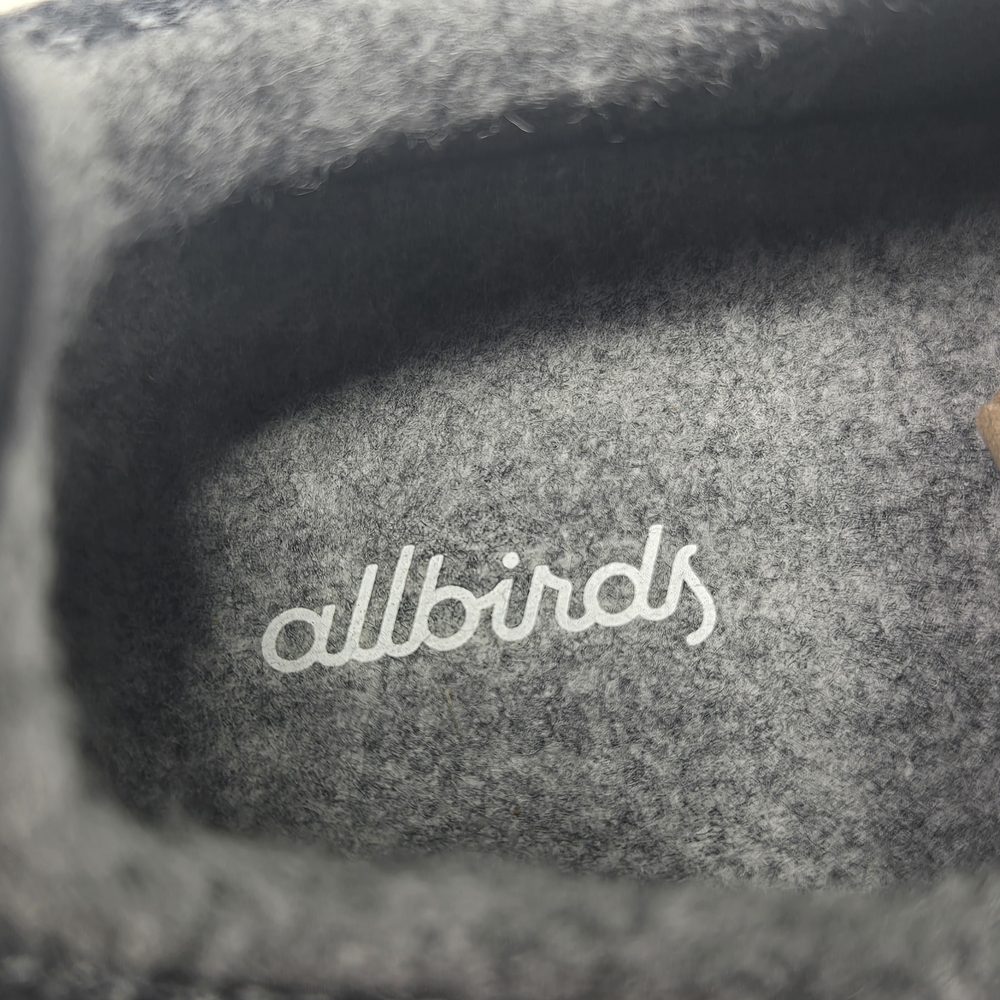 Allbirds Wool Runners Dark Gray Knit Sneakers Size Men's 10 Women's 11.5 - Picture 11 of 11
